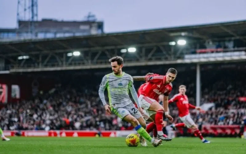 تعادل سلبي.. مانشستر سيتي يواجه نوتنغهام فورست في شوط أول متوازن بالدوري الإنجليزي